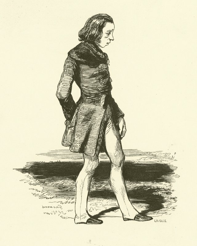 De Dichter door Paul after Gavarni