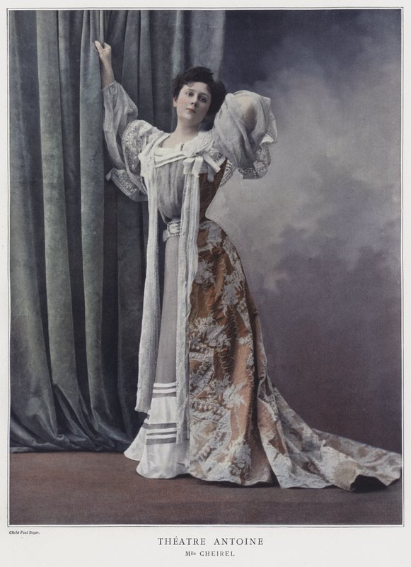 Jeanne Cheirel, Franse actrice door Paul Boyer