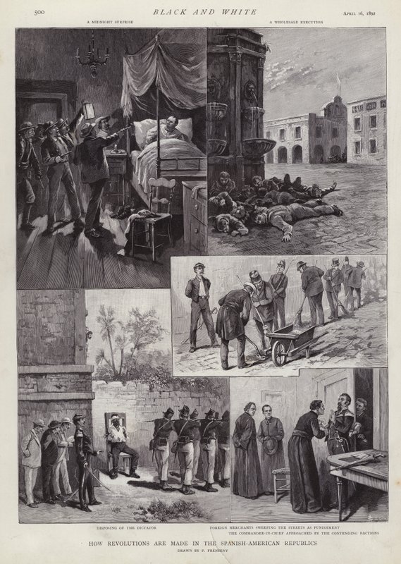 Revoluties in Latijns-Amerika door Paul Frenzeny