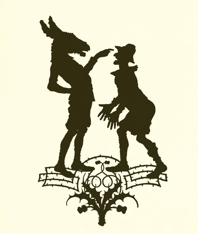 Een midzomernachtsdroom, silhouet door Paul Konewka