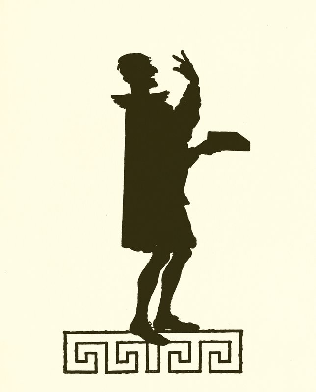 Een Midzomernachtsdroom, silhouet door Paul Konewka