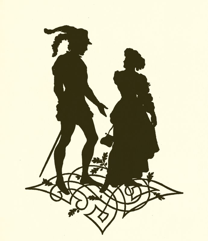 Een Midzomernachtsdroom, silhouet door Paul Konewka