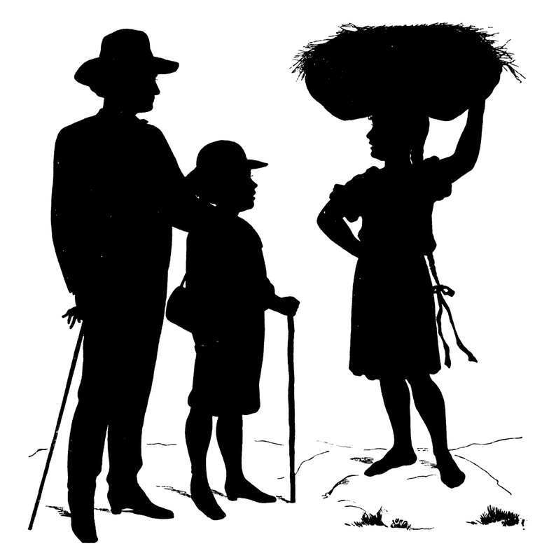 Silhouet door Paul Konewka