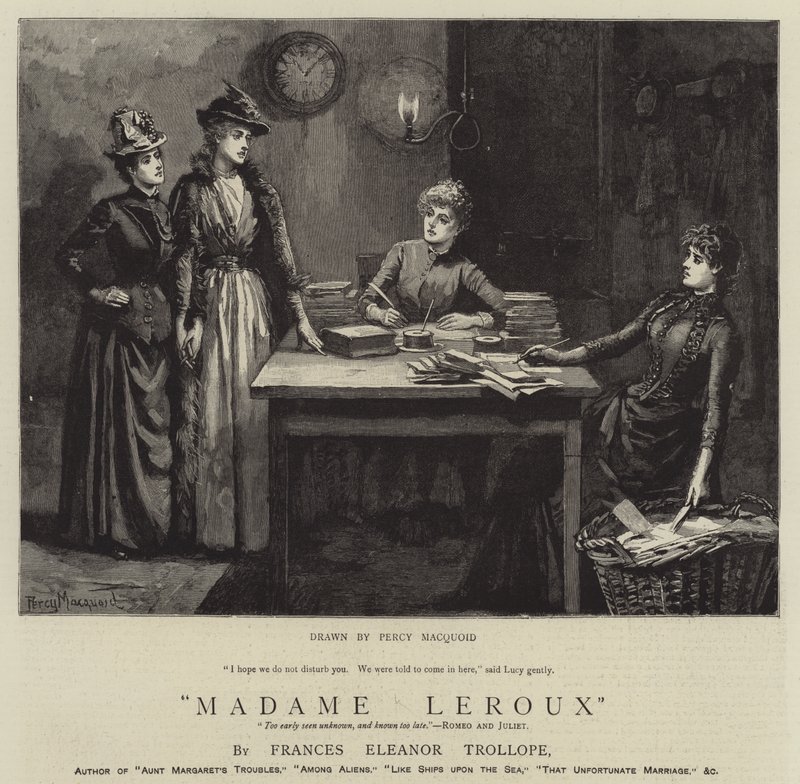 Madame Leroux door Percy Macquoid