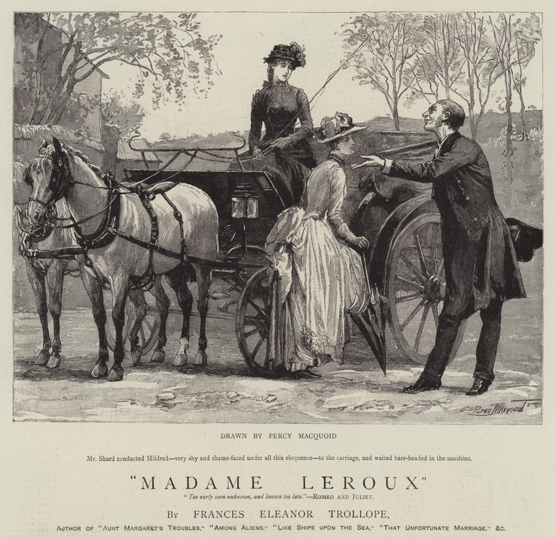 Madame Leroux door Percy Macquoid