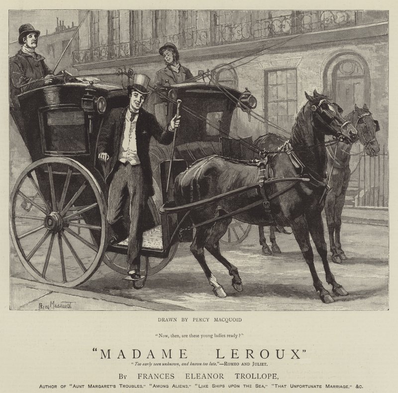 Madame Leroux door Percy Macquoid