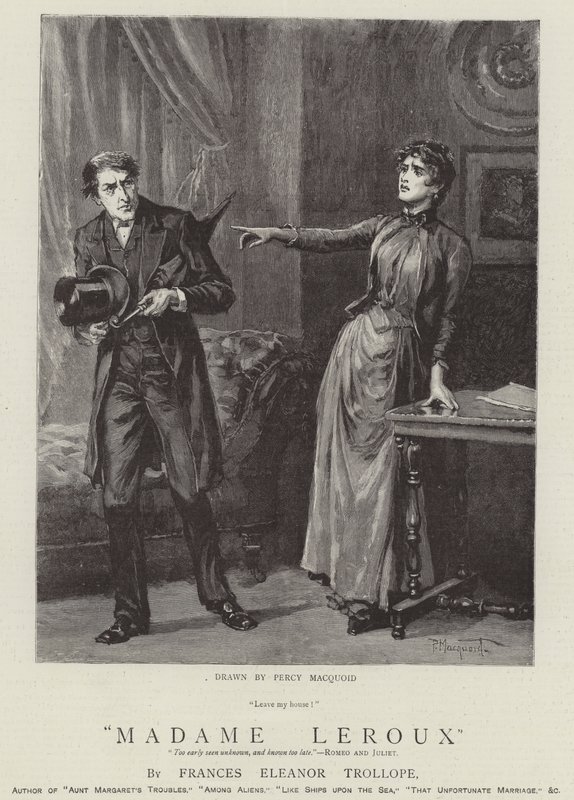 Madame Leroux door Percy Macquoid