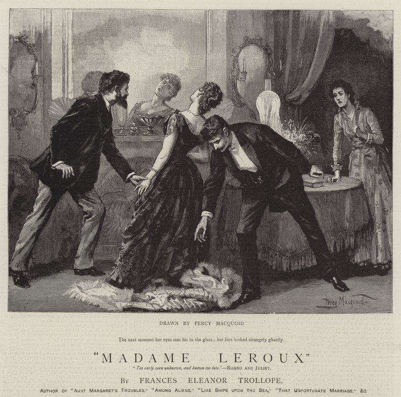 Madame Leroux door Percy Macquoid