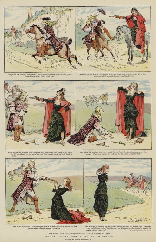 Wanneer mooie vrouwen zich tot dwaasheid wenden door Percy Macquoid