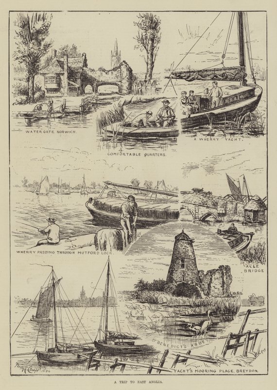 Een reis naar Oost-Anglia door Percy Robert Craft