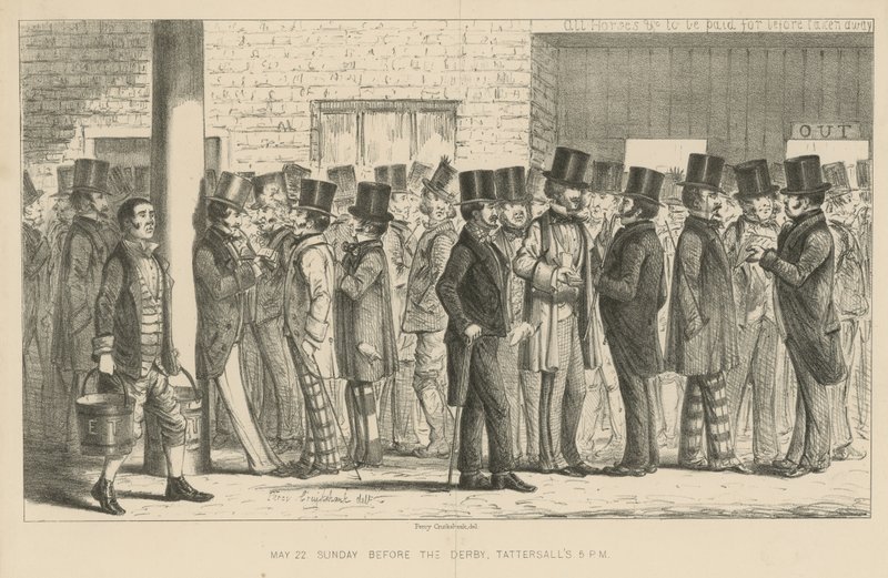 Zondag voor de Derby door Percy Cruikshank
