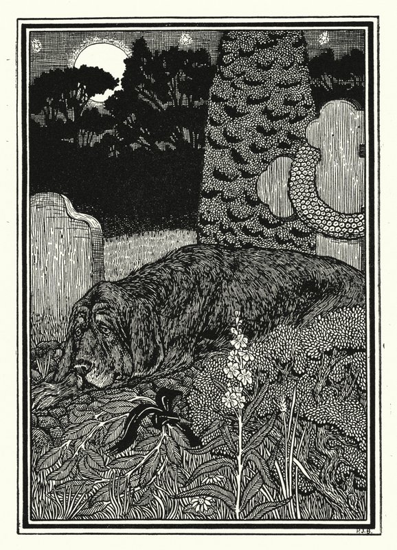 De hond van Montargis door Percy James Billinghurst
