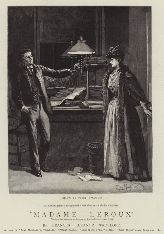Madame Leroux door Percy Macquoid