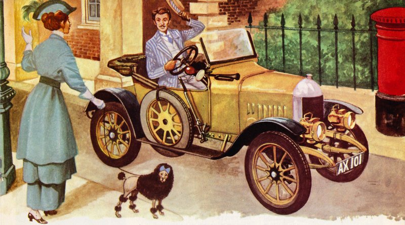 1914 Morris Oxford door Peter Jackson