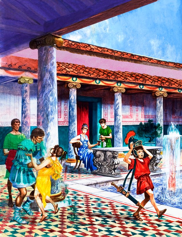 Een Romeins huis door Peter Jackson