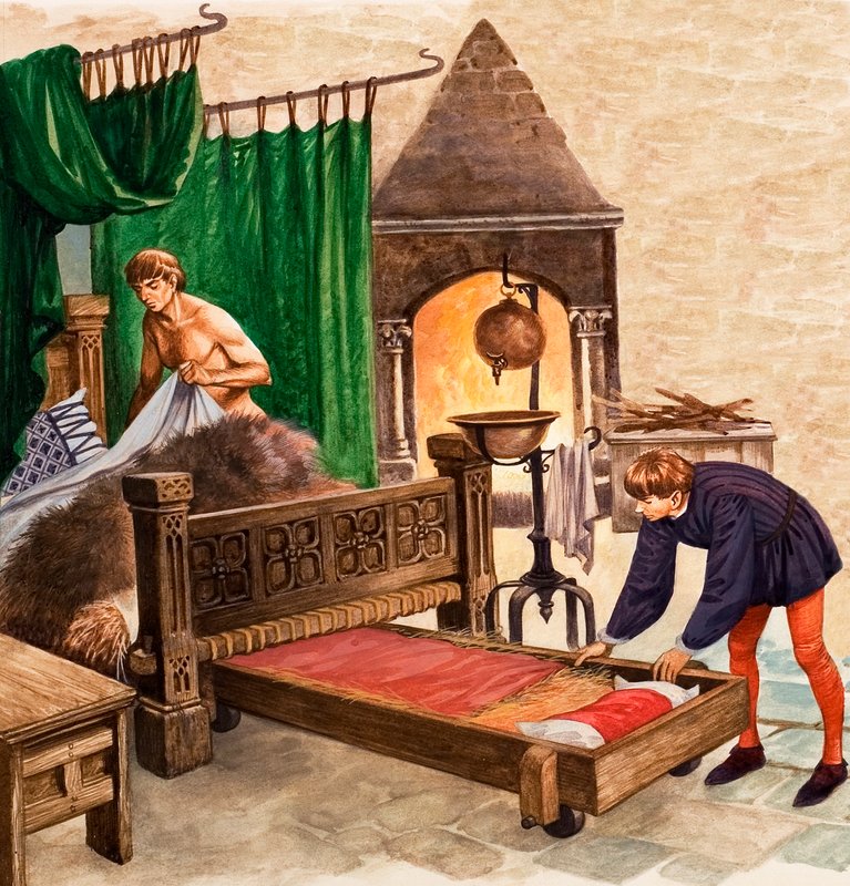 Bedden van vroeger door Peter Jackson