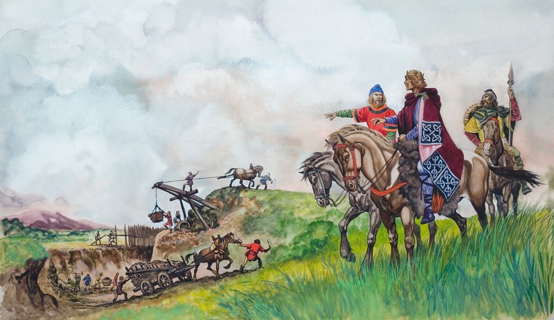 Koning Offa door Peter Jackson