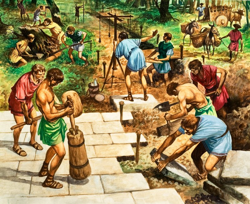 Romeinse Wegen door Peter Jackson