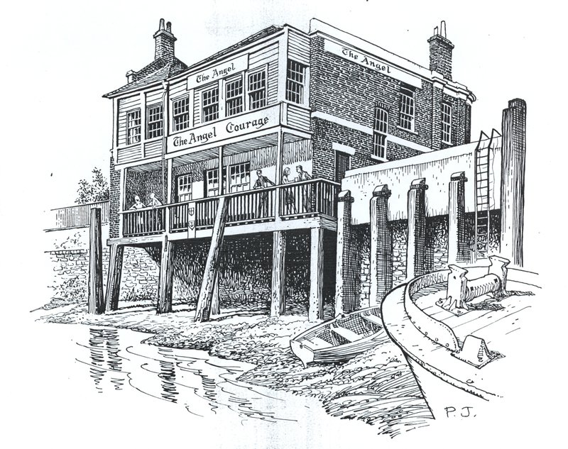De Engel, Bermondsey, Londen door Peter Jackson