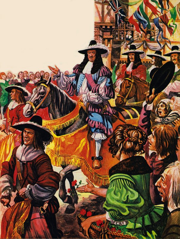 Het herstel van koning Karel II door Peter Jackson