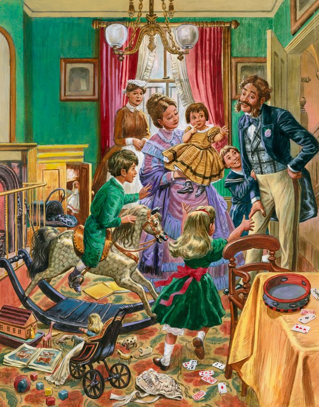 Victoriaanse kinderkamer door Peter Jackson