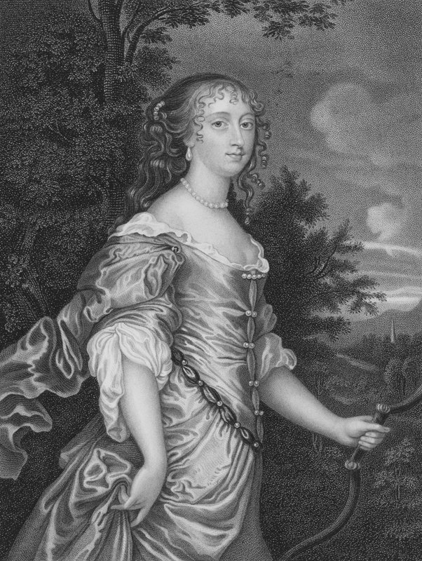 Frances, Hertogin van Richmond door Peter Lely