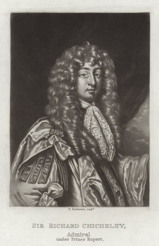 Sir Richard Chicheley door Peter Lely