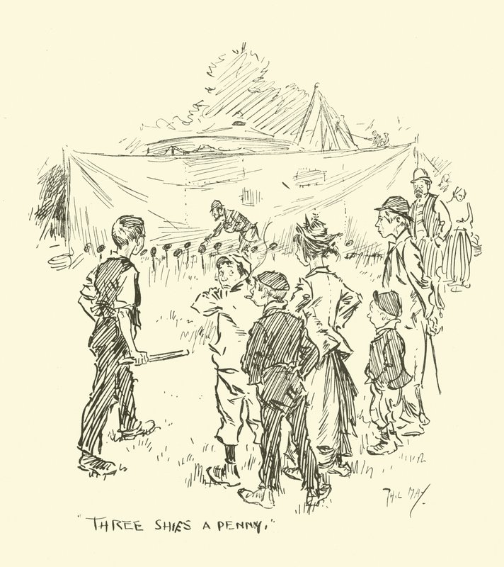 Illustratie voor Phil Mays Gutter-Snipes door Phil May