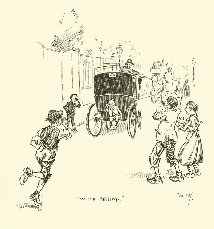Illustratie voor Phil Mays Gutter-Snipes door Phil May
