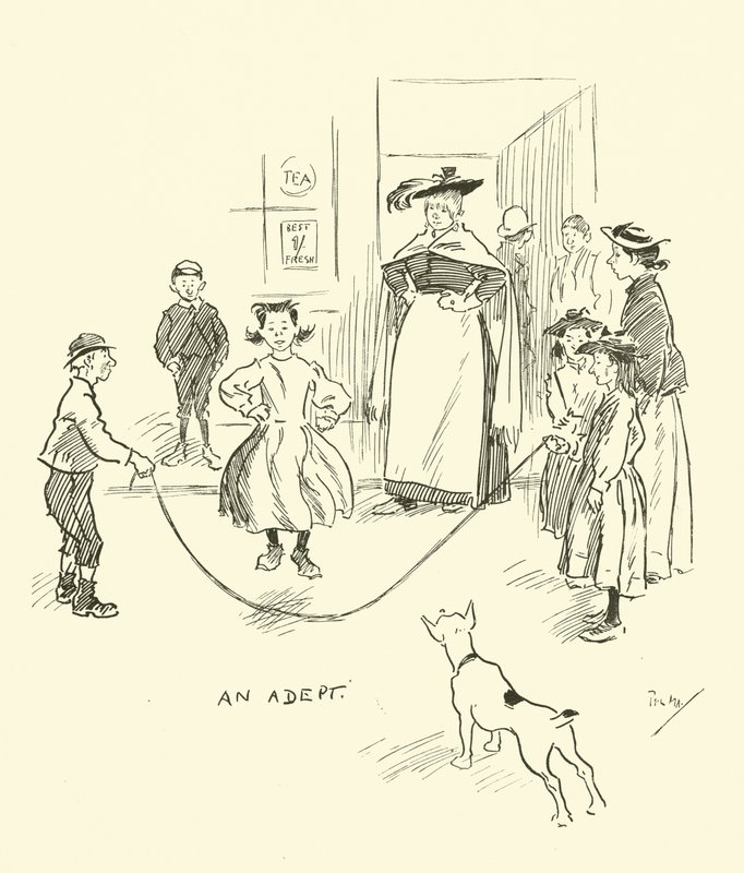 Illustratie voor Phil Mays Gutter-Snipes door Phil May