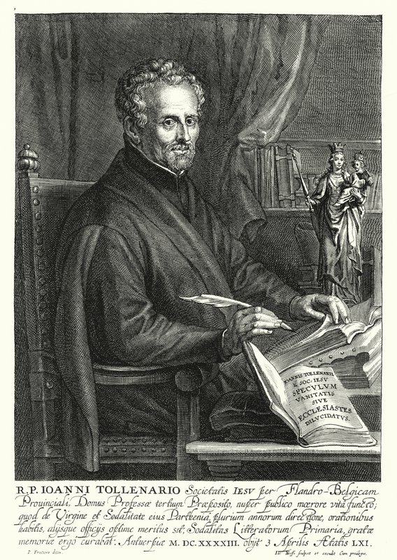 Jan de Toolenaere, Vlaamse jezuïet door Philip (after) Fruytiers