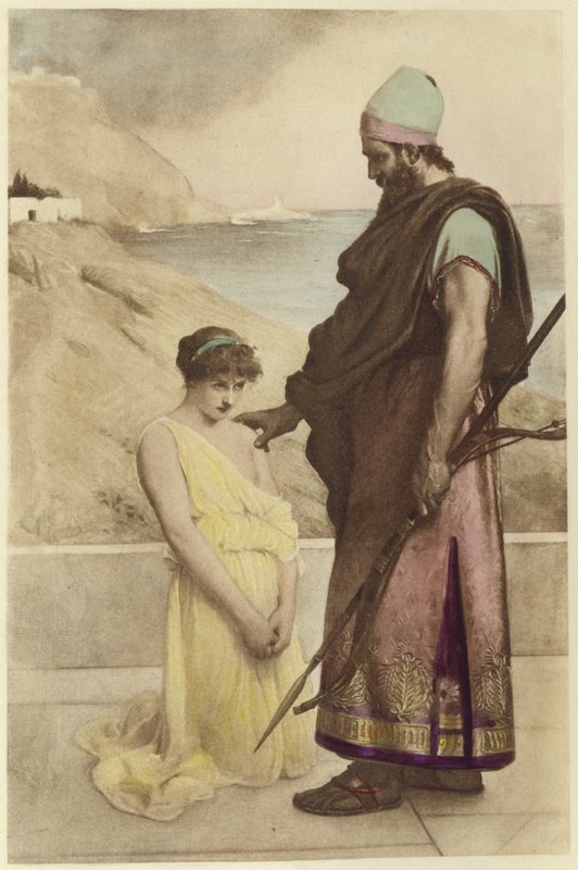 Een gevangene van Speer en Pijlen door Philip Hermogenes Calderon