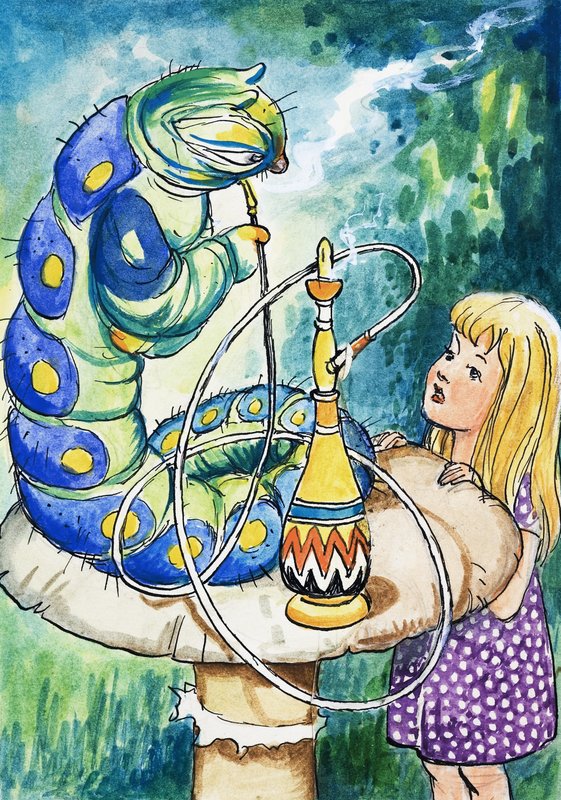 Alice in Wonderland door Philip Mendoza