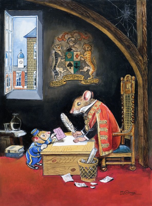 De stadsmuis en de plattelandsmuis door Philip Mendoza
