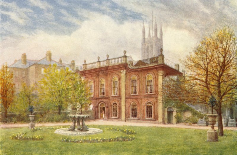 Bradmore Huis, Hammersmith, April 1904 door Philip Norman