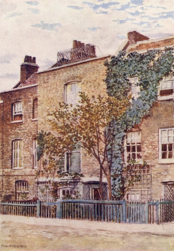Turners Huis, Cheyne Walk, Chelsea, 1887 door Philip Norman