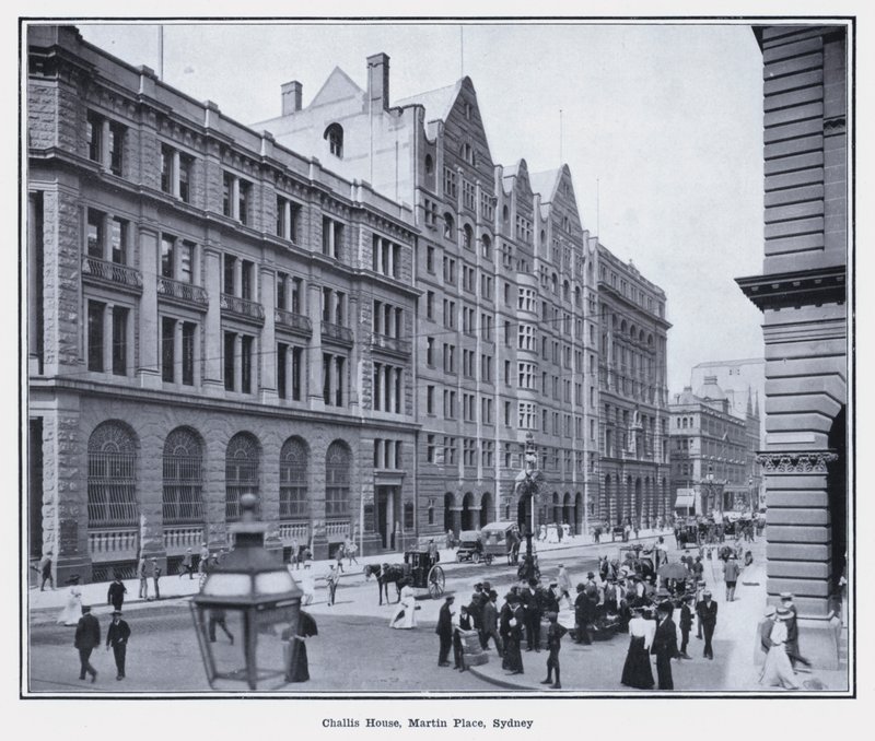 Challis House, Martin Place, Sydney door Photographer Australian