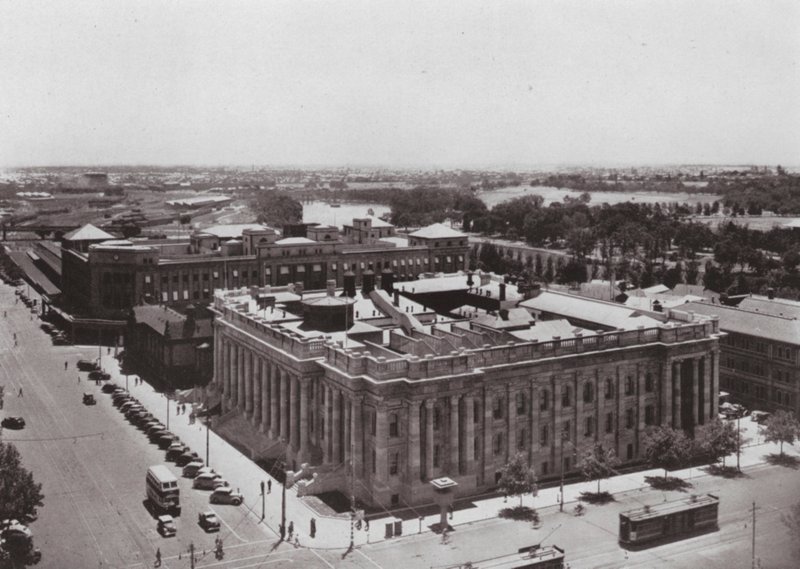 Parlementsgebouw, Adelaide, Zuid-Australië door Photographer Australian