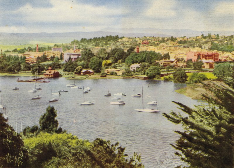Tasmanië: Uitzicht op Launceston door Photographer Australian