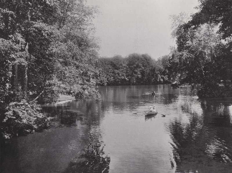 Im Tiergarten, Neuer See door Photographer German