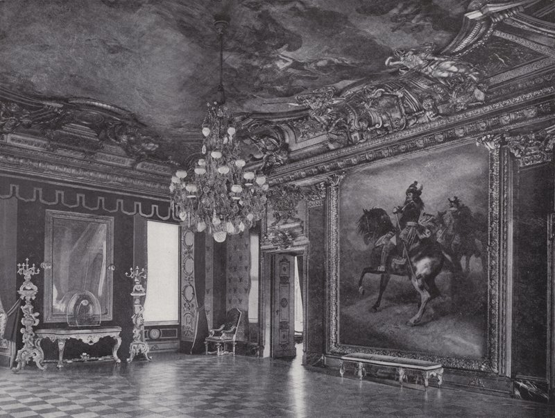 Koninklijk Kasteel, De Rode Adelaar-Kamer door Photographer German