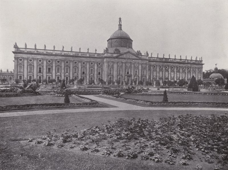 Potsdam, Neues Palais door Photographer German