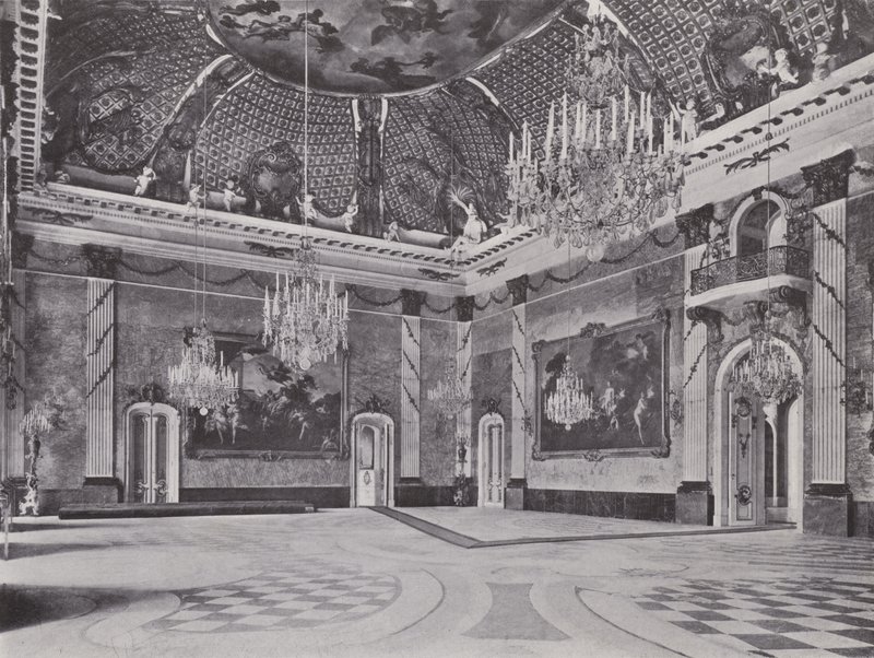 Potsdam, Neues Palais, Marmorsaal door Photographer German