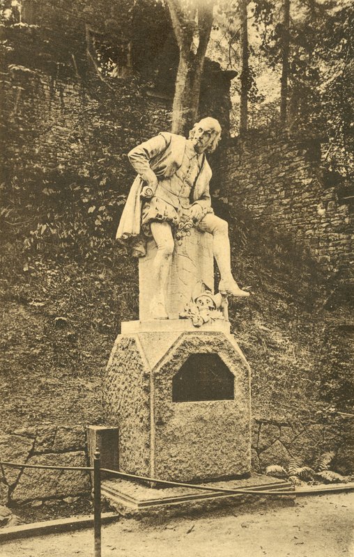 William Shakespeare Monument, Weimar door Photographer German