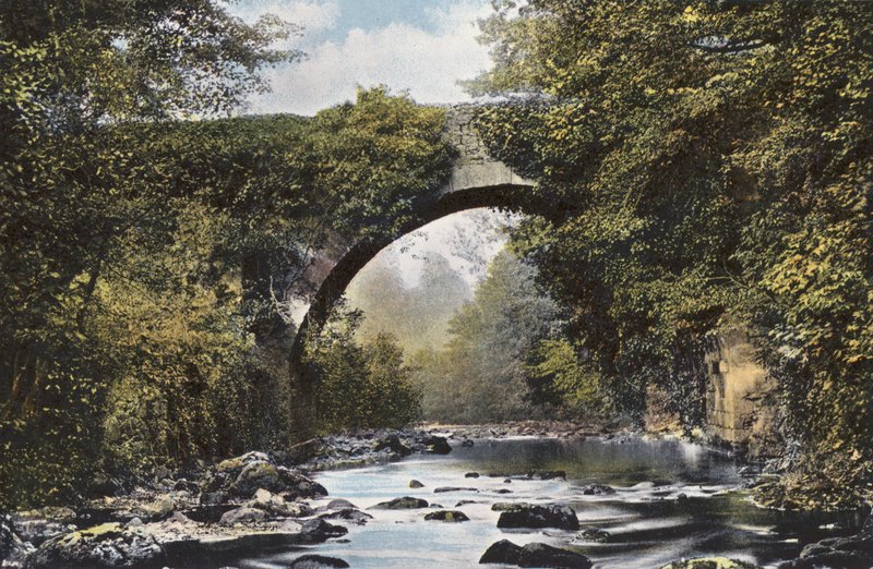 Ierland: Dargle Bridge, County Wicklow door Photographer Irish