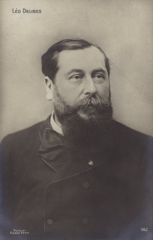 Leo Delibes, Franse componist (1836-1891) door Pierre Petit