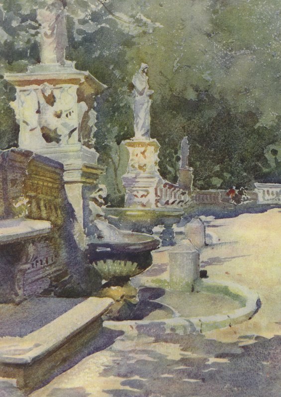 Villa Borghese, Rome door Pierre Vignal