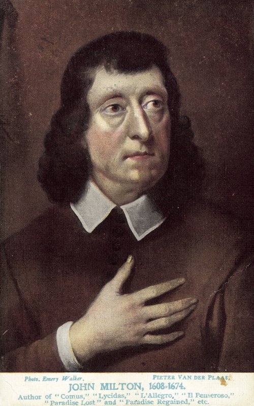 John Milton door Pieter van der Plas or Plaas