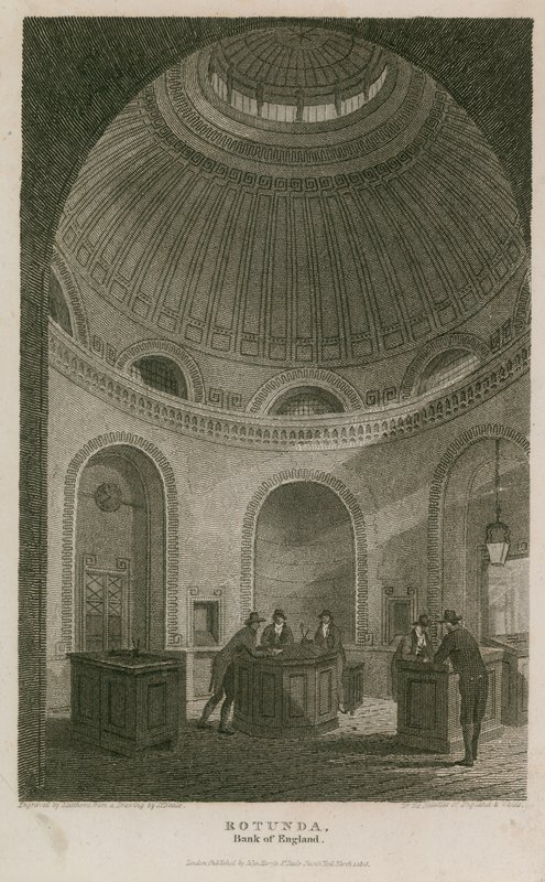 Rotunda, Bank of England door Pieter Jansz. Quast