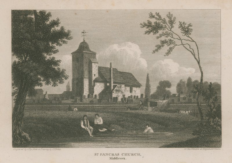 St Pancras Kerk door Pieter Jansz. Quast